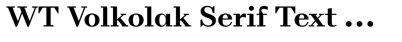 WT Volkolak Serif Text Bold image